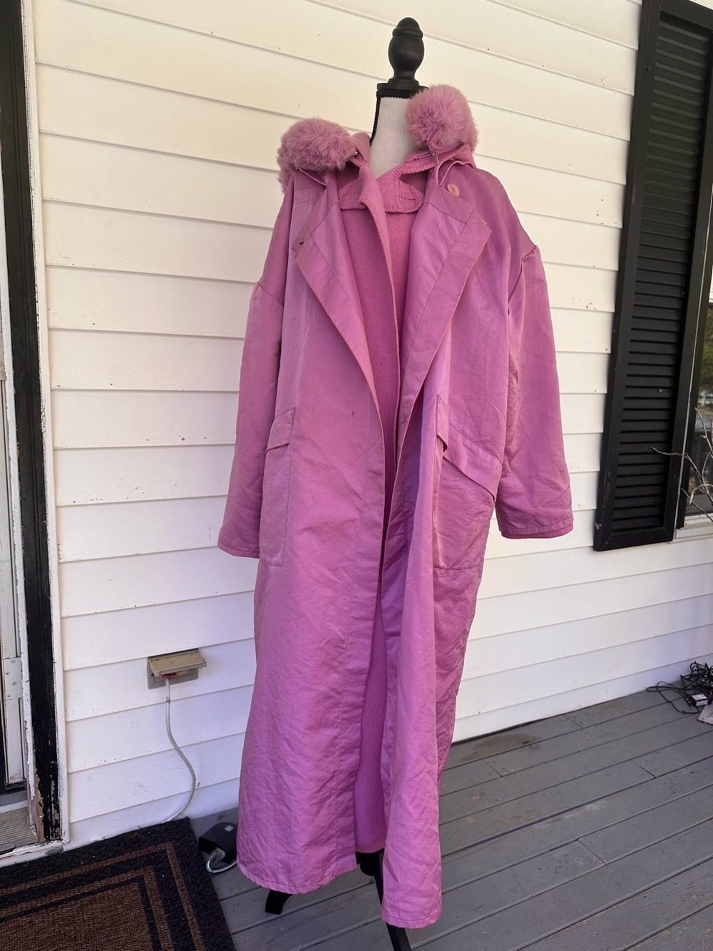 Linda Lundstrom - Women’s, La Parka, Rare, Vintage, 80’s, Layers, Pink, Size M,